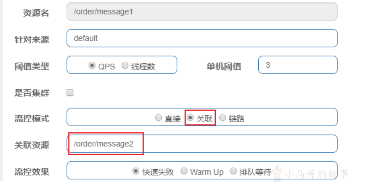 关联流控模式